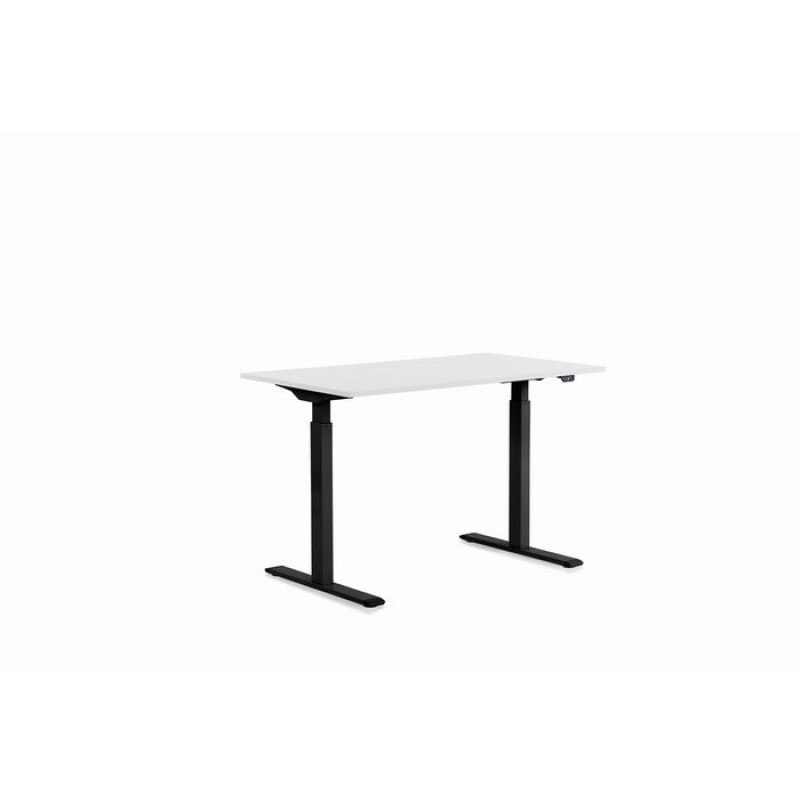 Desk Office Smart Black White 140x70cm